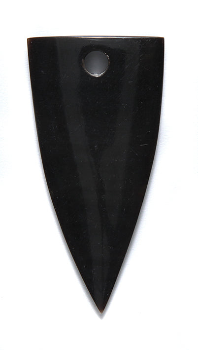 HR293-52BH: HR293-52BH Horn Spear Head Black 25x52mm Hole 3PC