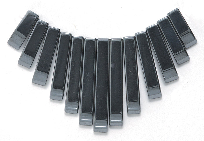 85ST403: Hematite TabSE Cleo 28x54mm