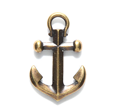 TC2358-AB: Anchor 27mm Ant Brass