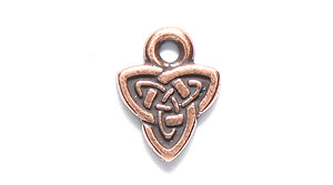 TC2103-AC: Charm Celtic Triad Ant CPPR 8x10.25mm