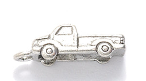 PW9849-S: Charm Truck Ant Pewter 7x21mm 1PC