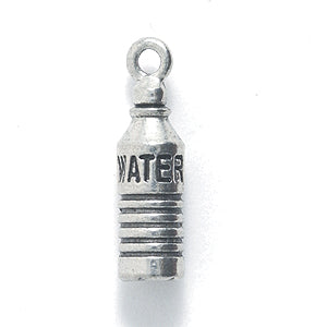 PW9301-S: Charm Water Bottle Ant Pewter 6x20mm 1PC