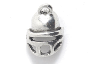 PW9279-S: Charm Football Helmet Ant Pewter 11x16mm 1PC