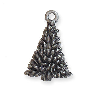 PW9151-S: Charm Pine Tree Ant Pewter 12x20mm 1PC