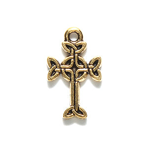 TC2193-AG: Celtic Cross 18.5mm Ant GLD