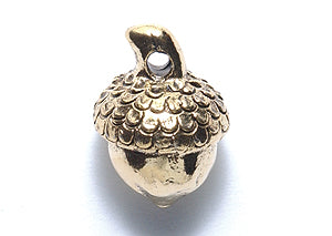 PW9148-AG: Charm Acorn Ant Gold 11x15mm - 1PC