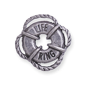 PW9044-S: Charm Life Ring Ant Pewter 17mm 1PC