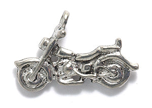 PW103-S: Charm Motorbike Ant Pewter 15x22mm 1PC