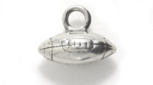 PW262-CS: Charm Football Ant Pewter 11x14mm 1PC