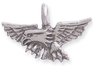 PW147-S: Charm Eagle Ant Pewter 10x28mm 1PC