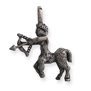 PW831-S: Sagittarius Pendant Ant Pewter 18x21mm 1PC