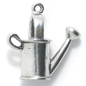 PW123-S: Watercan Charm Ant Pewter 22x25mm 1PC