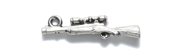 PW6210-S: Charm Rifle w/Scope 8x28mm Ant Pewter 1PC