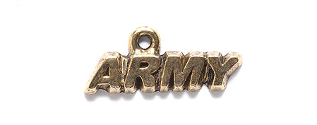 PW6060-AG: Charm Army Ant Gold 9x20mm - 1PC