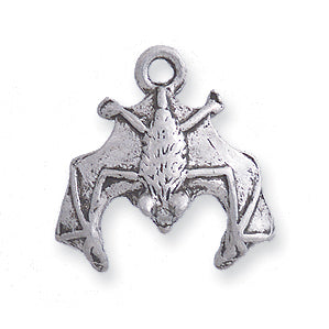 PW410-S: Charm Bat Ant Pewter 17x17mm 1PC