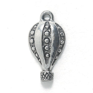 PW5578-S: Charm Hot Air Balloon Ant Pewter 11x20mm 1PC