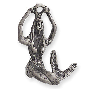 PW180-S: Charm Mermaid Ant Pewter 14x24mm 1PC