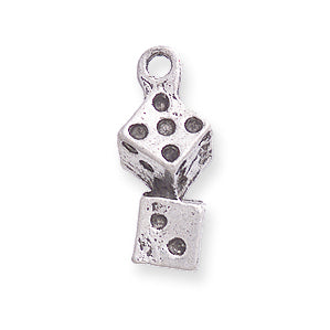 PW16-S: Charm Dice Ant Pewter 5x17mm 1PC