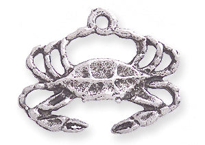 PW33-S: Charm Crab Ant Pewter 16x20mm 1PC