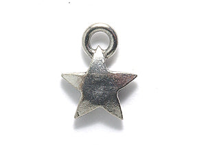 PW485-S: Charm Star Ant Pewter 10x12mm 1PC