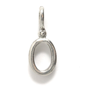 PW3199-0S: Charm Number 0 21mm Ant Pewter 1PC