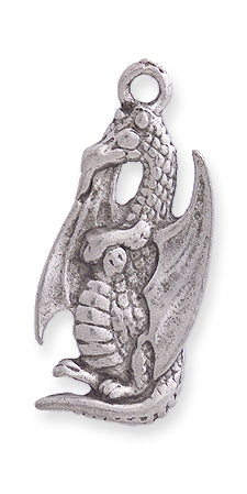 PW419-S: Dragon Charm Ant Pewter 23mm 1PC