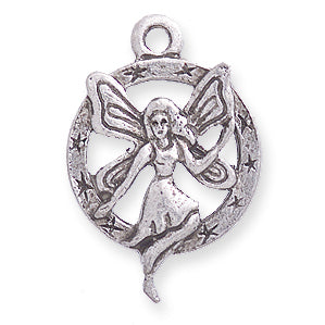 PW918-S: Pendant Charm Fairy Ant Pewter 16x23mm 1PC