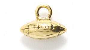 PW262-CAG: Charm Football Ant Gold 11x14mm - 1PC