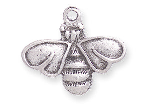 PW843-S: Charm Bee Ant Pewter 16x18mm 1PC