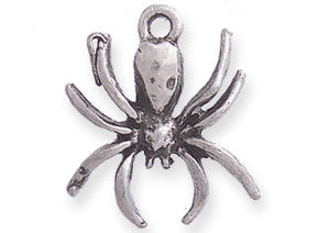 PW200-S: Spider Charm Ant Pewter 16x18mm 1PC