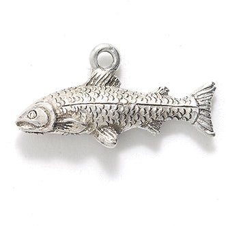 PW950-S: Charm Salmon Ant Pewter 13x26mm 1PC