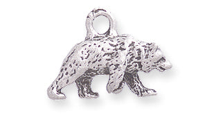 PW242-S: Charm Bear Ant Pewter 12x16mm 1PC