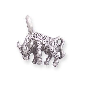 PW824-S: Taurus Pendant Ant Pewter 15x22mm 1PC