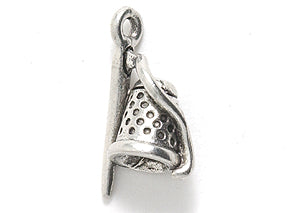 PW5253-S: Charm Needle And Thimble Silver 8x17mm-1PC