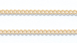 10CX1852: Chain 1.5mm Curb SHG 1FT