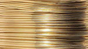 24CW854-1: Artistic Wire 24 Gauge Tarnish Resistant Brass 20 Yards