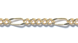 14CX8852: Chain Figaro 5 To 1 2.5mm SHG 1FT