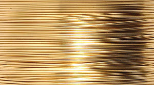 28CW854-1: Artistic Wire 28 Gauge Tarnish Resistant Brass 40yd