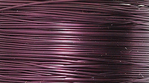 28CW898: Artistic Wire 28 Gauge Metallic Purple 40 Yards