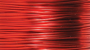 24CW844-1: Artistic Wire 24 Gauge Red 20 Yards