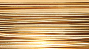 18CW854-B: Artistic Wire 18 Gauge Tarnish Resistant Brass .25lbs