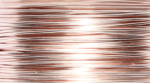 24CW852: Artistic Wire 24 Gauge Silver Plating Rose Gold 15 Yard