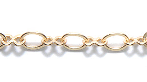 45CX1852: Chain Oval 3x5.2mm Figure8 SHG 1FT