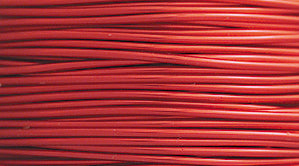 22CW843: Artistic Wire 22 Gauge Metallic Red 15 Yards