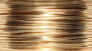 22CW853: Artistic Wire 22 Gauge Silver Plating Gold Color 10 Yards