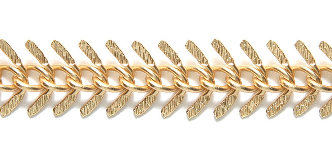 28CX8852: Chain Fishbone 1.2x13.8mm SHG 6"