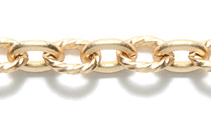 39CX3852: Chain 5.5x7.5mm Texture & Plain SHG 1FT