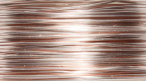 26CW852: Artistic Wire 26 Gauge Silver Plating Rose Gold 30yd