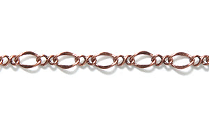 14CX1857: Chain Figaro 2.3mm ANT CPPR 1FT