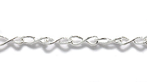 08CX5812: Chain Figure 8 Silver 2mm 1FT